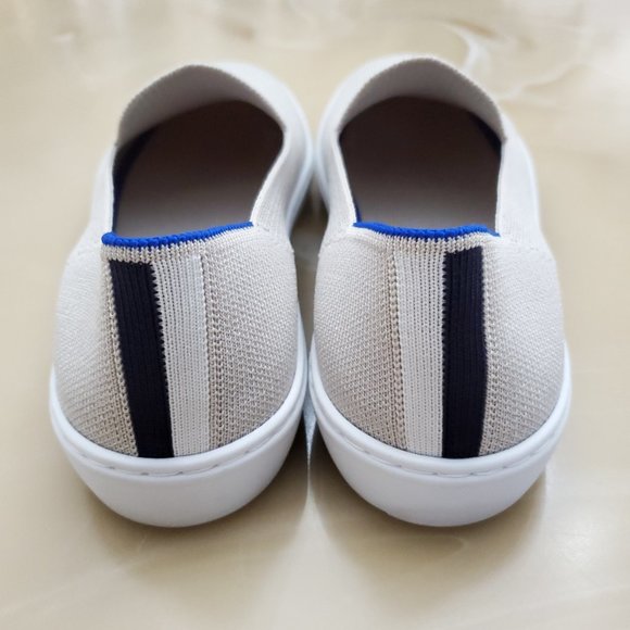 Rothy's The Original Slip On Sneaker in Sand - Picture 10 of 15